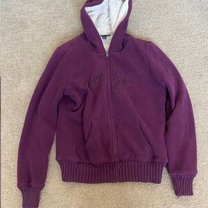 Tommy Hilfiger Kids Maroon Hoodie Jacket